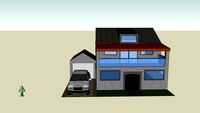 huis met maf figuur:P