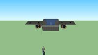 Futuristic spaceship Cruser