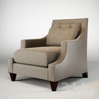 Baker max club chair 6130c-1