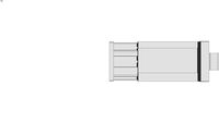 Unit linaire avec volant et indicateur de position digital - Standard - Avec manette indexable