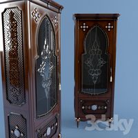 Showcase-foam in Oriental style
