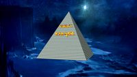 BBC 1 Alien Pyramid Ident Logo
