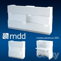 Reception desk ZEN from MDD