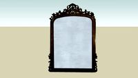 Miroir de cheminée