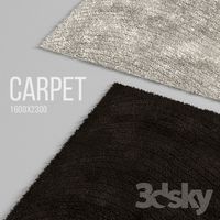 The carpet with a short nap