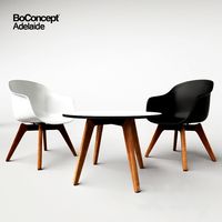 BoConcept Adelaide, chair and table