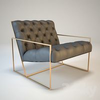 THIN FRAME LOUNGE CHAIR
