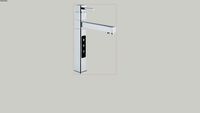 Aqualex kraan - Twin Touch Square