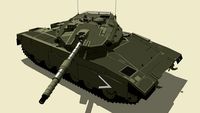 Merkava MK 3 scaled back version(actual model)