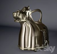 casket in the shape of an animal