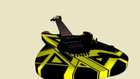 Bumblebee EVH guitar