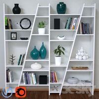 Delta Composition Shelving Unit