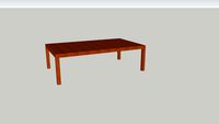 Square Leg table 36'x60'