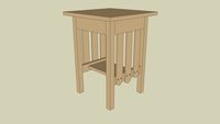Mission Plant Stand