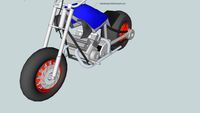 moto com eixo cardan