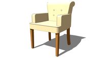 Fauteuil lin BOUDOIR, Maisons du monde, Réf. 116017, Prix : 139