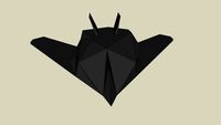 F-117A Nighthawk stealth fighter