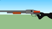'scimitar' CQC heavy shotgun