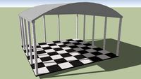 Chess summerhouse