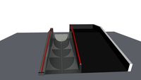 Glass Halfpipe