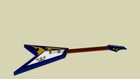 bLU aND yELLO gUITAR