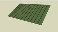 Integral Batten Metal Roofing Panels