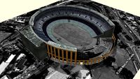 Estádio Fonte Nova.
