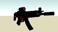 MP5 with Scope and Suppresser
