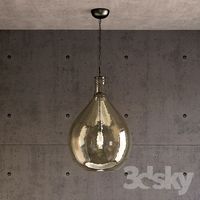 Clift Oversized Glass Pendant