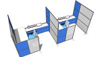 Freestanding Office Divider Walls by iDivideWalls.com
