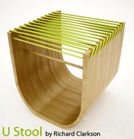 U Stool by Richard Clarkson