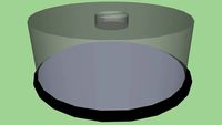 Dalebrook slate met stolp