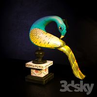 Bird wooden &amp;quot;Peacock&amp;quot;