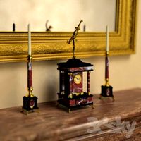 Kamin_clock