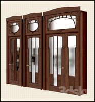The doors a bit in the style of Art Nouveau