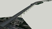 Kaydats'kyi bridge, Dnipropetrovs'k, Ukraine.