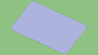 Rectangle coins arrondis