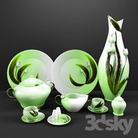 tableware (inlay)