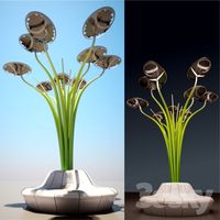 Solar tree design by Ross Lovegrove