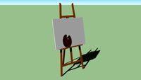 easel/chevalet
