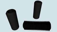 Parafuso Allen Sem Cabeça (Estojo) - Grub Screw
