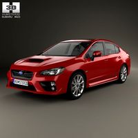 Subaru WRX 20143d model