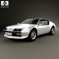 Renault Alpine A310 19763d model