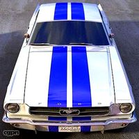 ford mustang 19653d model
