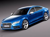 Audi S7 Sportback 20153d model
