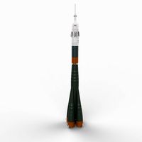Soyuz - ISS Manned3d model