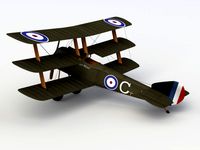 Sopwith Triplane3d model