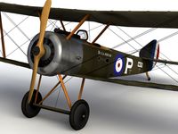 Sopwith Pup3d model