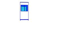 guarita modular 1,2 x 1,2 m