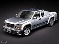 GMC Canyon extended cab3d model